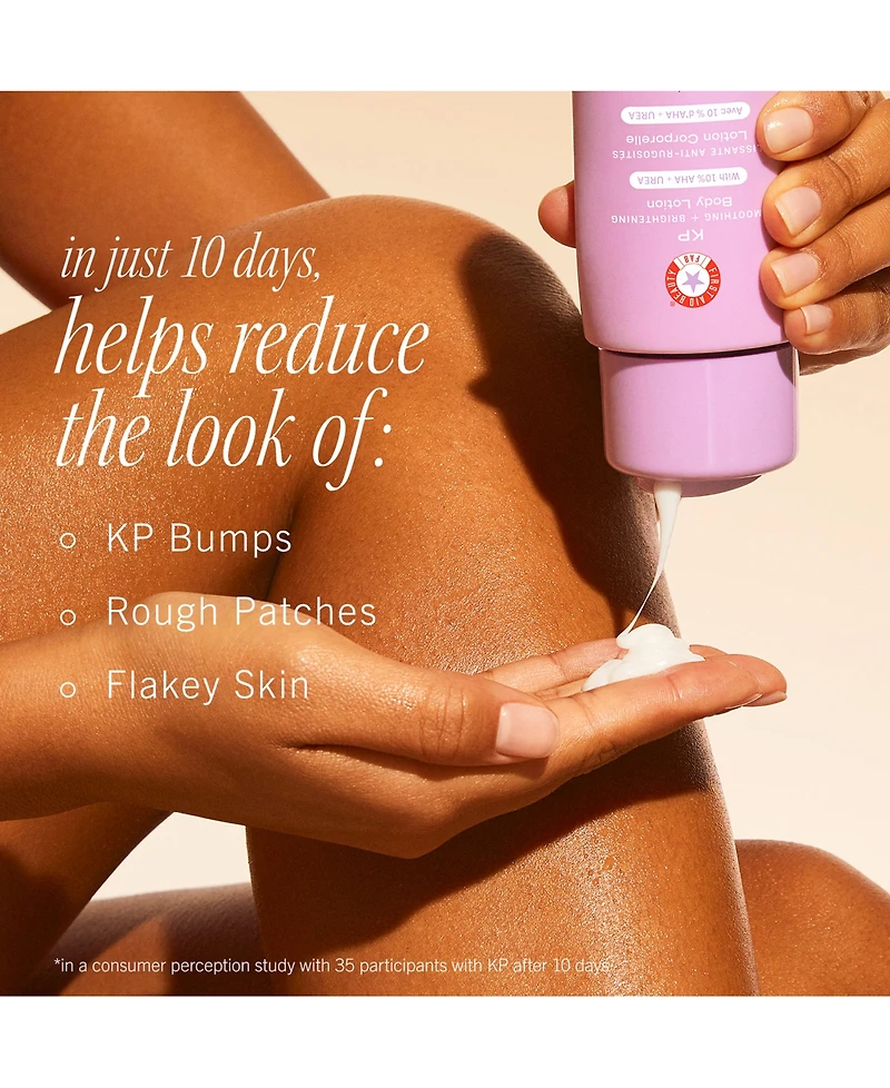 First Aid Beauty Kp Smoothing + Brightening Body Lotion With 10% Aha + Urea
