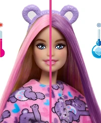 Barbie Cutie Reveal Care Bears Series Doll Accessories in Share Bear Plush Costume, 10 Surprises