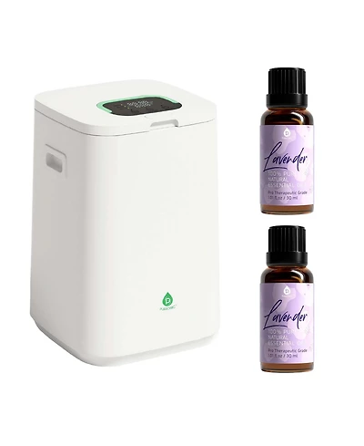 Pursonic Luxury Home Spa Bundle – Towel Warmer & Lavender Essential Oil
