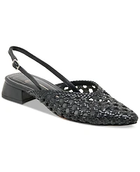 Dolce Vita Women's Birdie Slingback Woven Block-Heel Flats