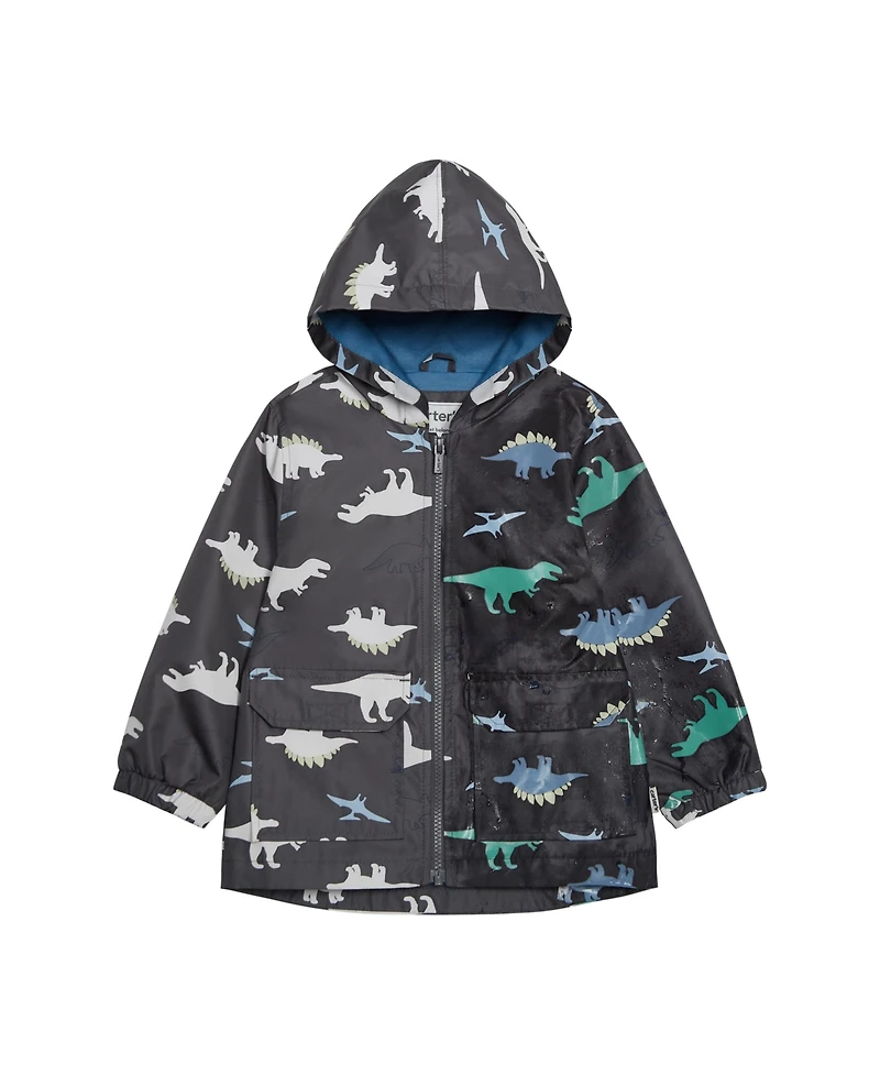 Carter s Toddler Boy's Light Weight Color Change Dino Jacket