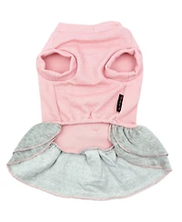 Parisian Pet Winter Bows Pink Dog Dress