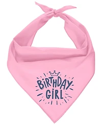 Parisian Pet Brithday Girl Dog Bandana