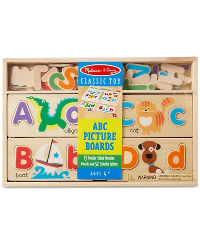 Melissa and Doug Kids' Abc Alphabet Picture Boards