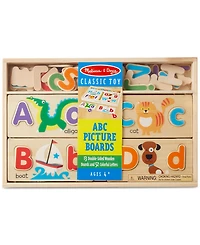 Melissa and Doug Kids' Abc Alphabet Picture Boards