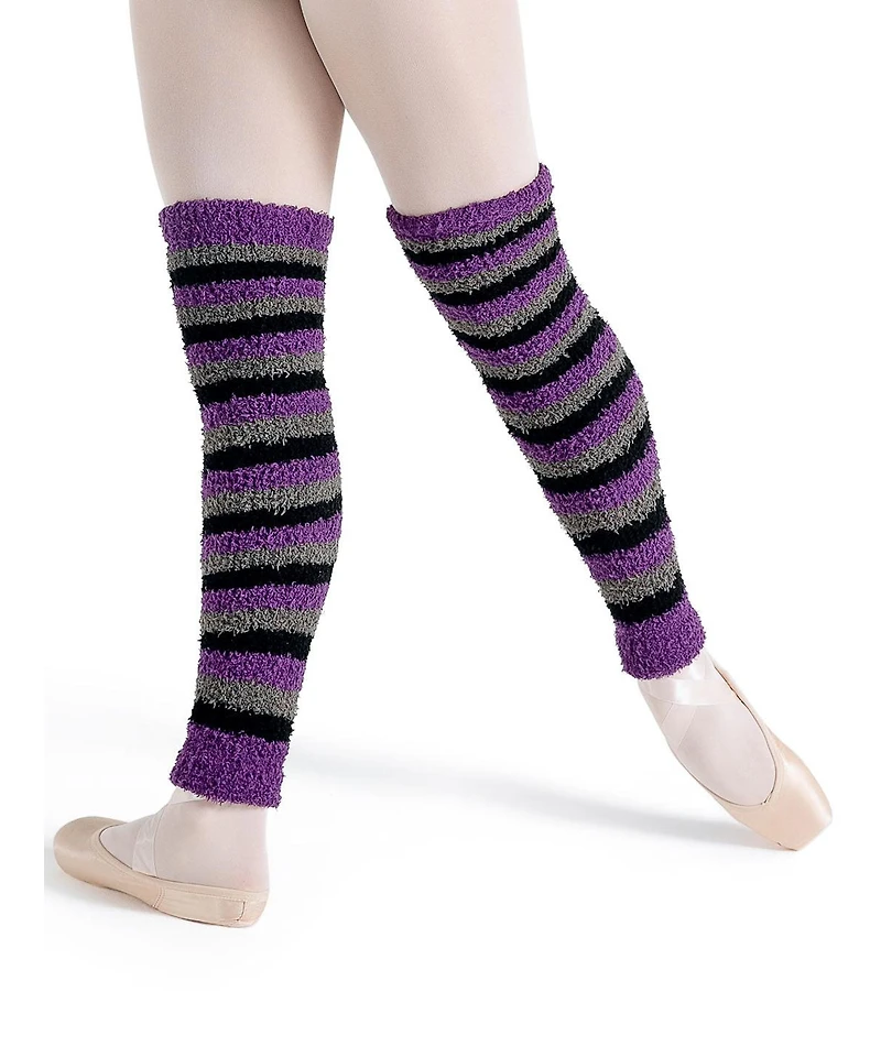 Capezio Women's Harmonie 24" Striped Pamper Legwarmer