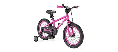 Kids Bike Sport Bicycle for 4-7 Years Old with Adjustable Seat, Reflectors, and Training Wheels a Safe Fun Ride