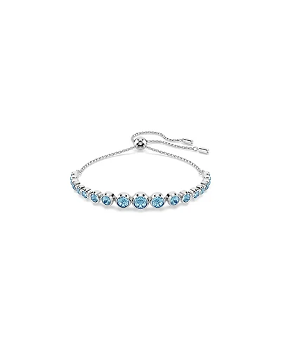 Swarovski Imber Mixed Round Cuts Plated Tennis Bracelet