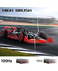 XGaming 27 Inch Monitor, Fhd 1080P 100Hz Frameless Computer Monitor, 99% sRGB, 1ms, Adaptive Sync Fast, Low Blue Light Eye Care Pc Monitor, Hdmi Vga G