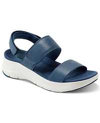 Rockport Women's Qwera Open Toe Strappy Casual Wedge Sandals
