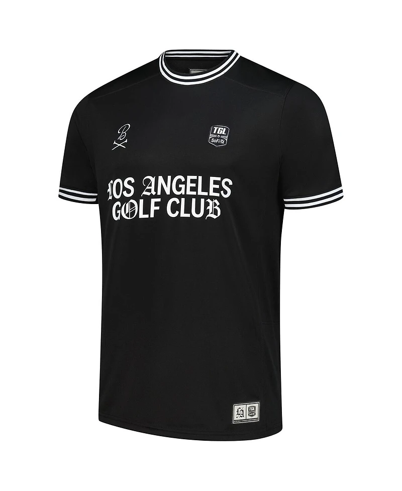 Barstool Golf Men's Black Los Angeles Golf Club Tgl Team Jersey