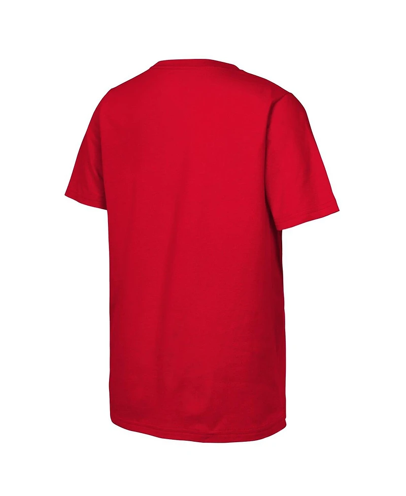 Outerstuff Big Boys and Girls Red Caitlin Clark Indiana Fever 2024 Wnba Rookie of the Year T-Shirt