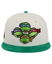 New Era Men's Cream/Green Teenage Mutant Ninja Turtles 9FIFTY Snapback Hat