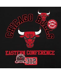Pro Standard Men's Black Chicago Bulls Area Code Pullover Hoodie