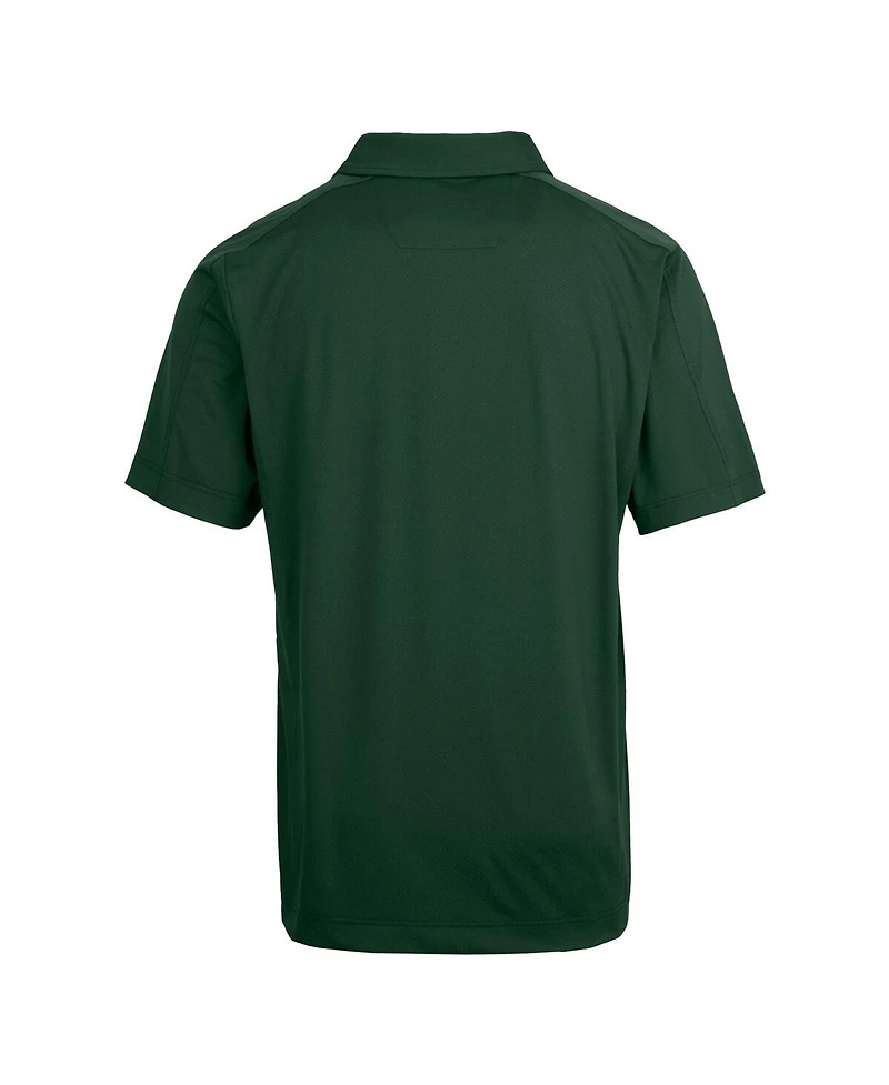 Cutter & Buck Men's Hunter Green Arnold Palmer Invitational Prospect Textured Stretch Polo