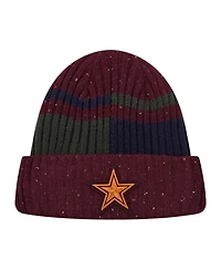 Pro Standard Men's Burgundy Dallas Cowboys Speckled Cuffed Knit Hat