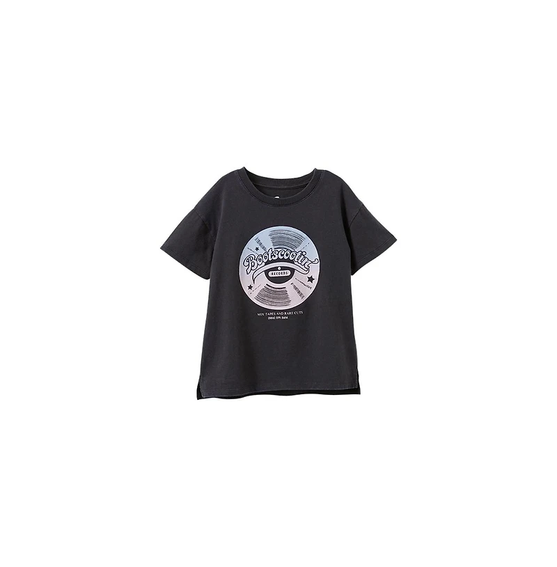 Cotton On Big Girls Little/Big Poppy Short Sleeve Graphic Print Tee