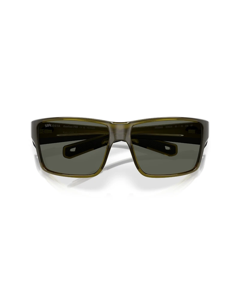 Costa Del Mar Men's Reefton Pro Polarized Sunglasses, 6S9080