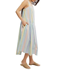 Free People Women's Primavera Striped Midi Dress