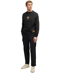 Hugo Boss x Nfl Men's Gold-Tone Embroidery Sweatshirt