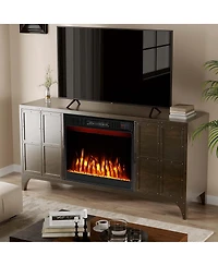23" 750 with 1500W 5000 Btu Electric Fireplace Insert with Remote Control Timer