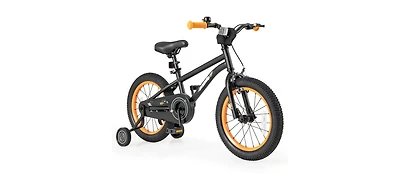 Kids Bike Sport Bicycle for 4-7 Years Old with Adjustable Seat, Reflectors, and Training Wheels a Safe Fun Ride