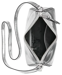 Calvin Klein Mandy Metallic Top Zipper Crossbody