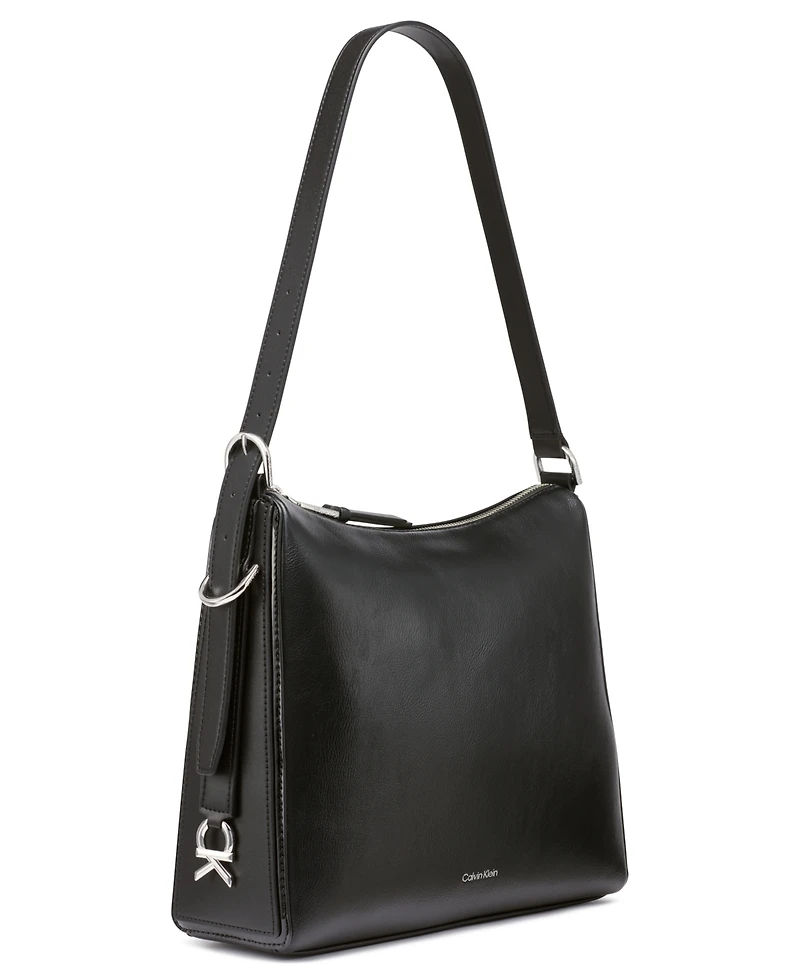 Calvin Klein Mandy Top Zipper Shoulder Bag