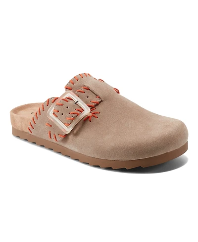 Earth Women's Gena Stitched Flat Clogs