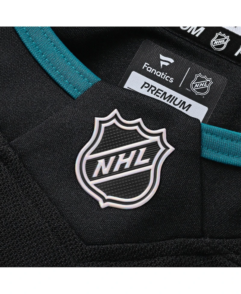 Fanatics Men's Logan Couture Black San Jose Sharks Alternate Premium Jersey