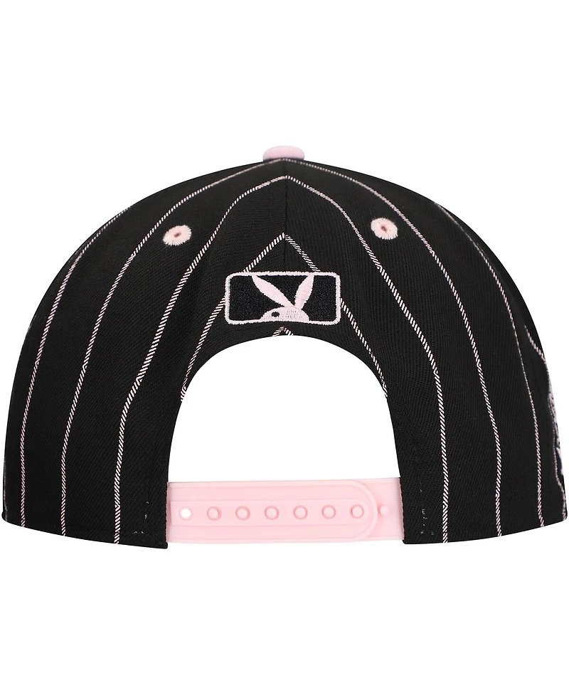 Lids Men's Black Playboy Logo Adjustable Hat