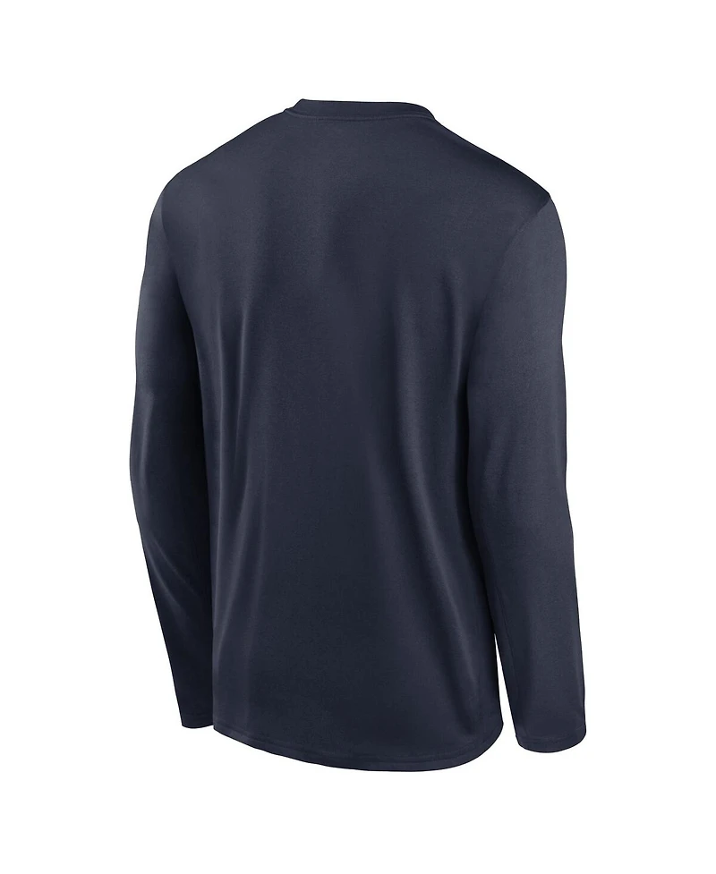 Nike Men's Navy Houston Texans Legend Icon Long Sleeve T-Shirt