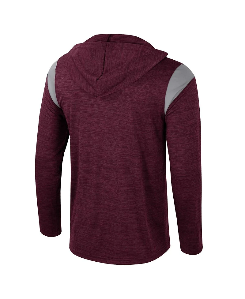 Colosseum Men's Maroon Texas A & M Aggies Dozer Half-Zip Windshirt