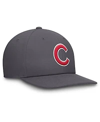 Nike Men's Gray Chicago Cubs Pro Performance Snapback Hat