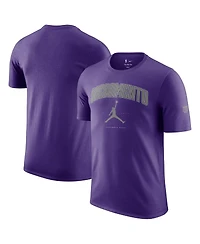 Jordan Men's and Women's Purple Sacramento Kings Essential Cities T-Shirt
