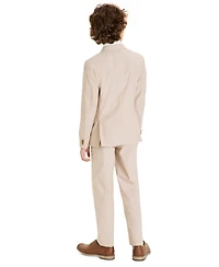 Michael Kors Big Boys Chambray Classic Fit Stretch Suit Jacket