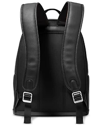 Michael Kors Men's Malone Leather Logo Backpack