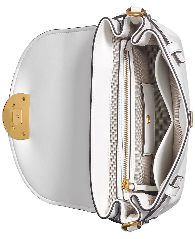 Donna Karan New York Valley Stream Small Leather Satchel