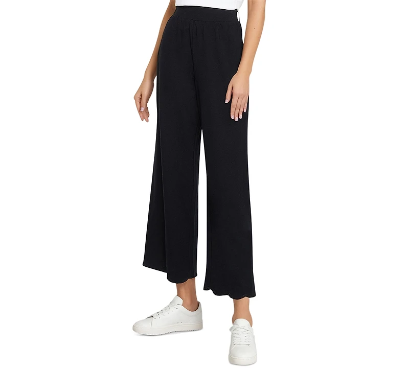 Three Dots Women's Crystal High-Rise Pull-On Pants
