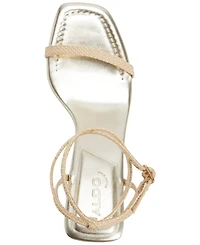 Aldo Women's Dime Strappy Square-Toe Dress Sandals