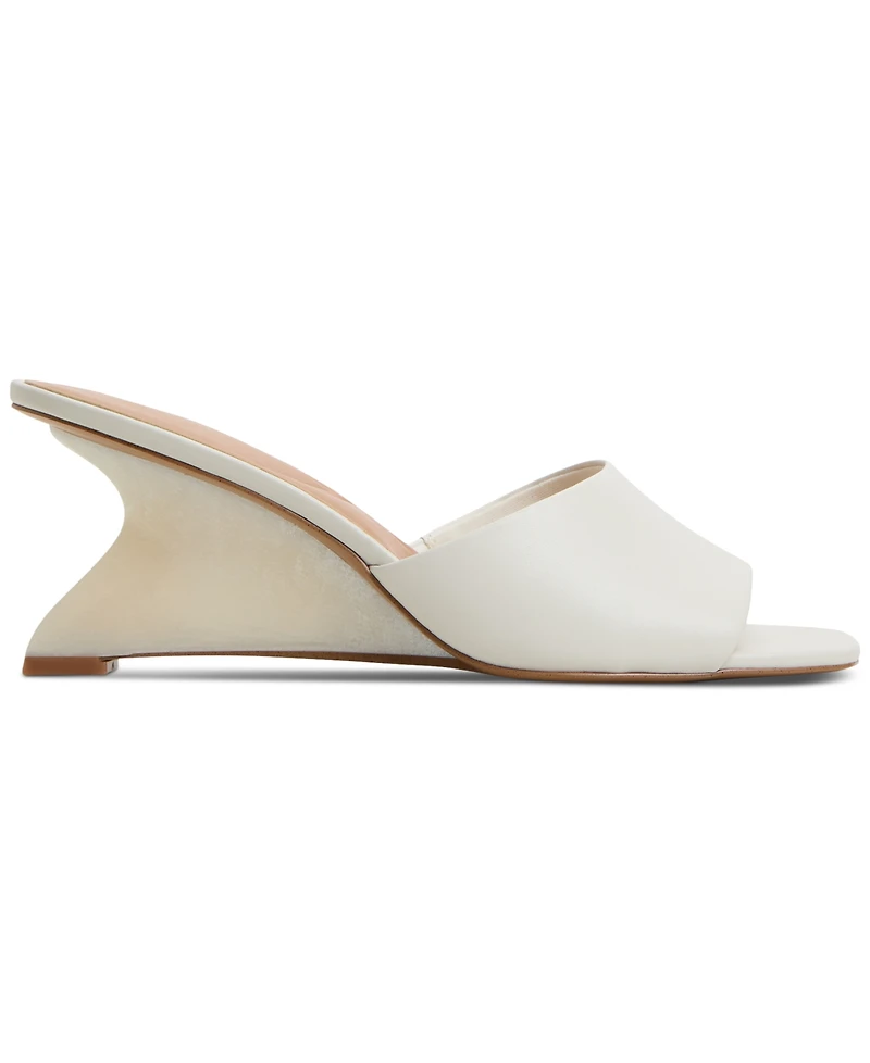 Aldo Women's Fiala Square-Toe Sculpted Wedge Sandals