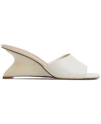 Aldo Women's Fiala Square-Toe Sculpted Wedge Sandals