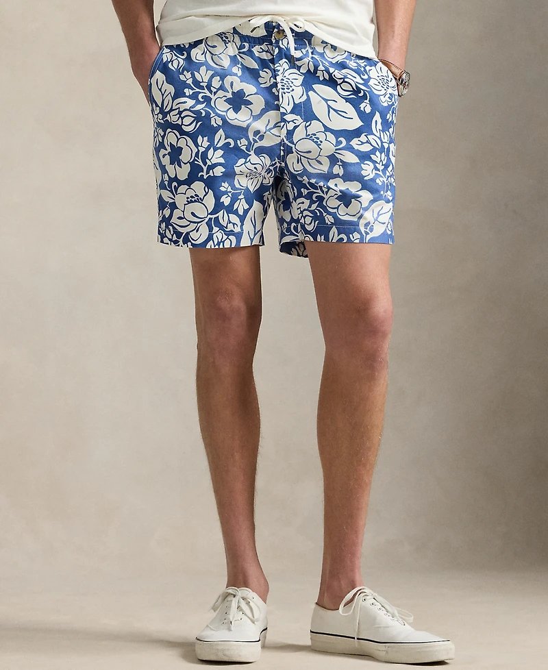 Polo Ralph Lauren Men's 6-Inch Prepster Floral Oxford Shorts