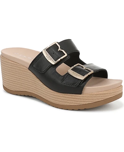Dr. Scholl's Women's Cali Breeze Slide Wedge Sandals