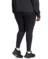 adidas Plus The Essentials Cotton-Blend Logo Leggings