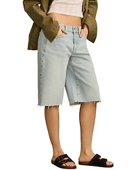 Lucky Brand Women's Boyfriend Cut-Off Bermuda Shorts