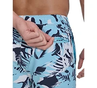 Calvin Klein Men's Regular-Fit Quick-Dry 5" Swim Trunks with Compression Short Liner