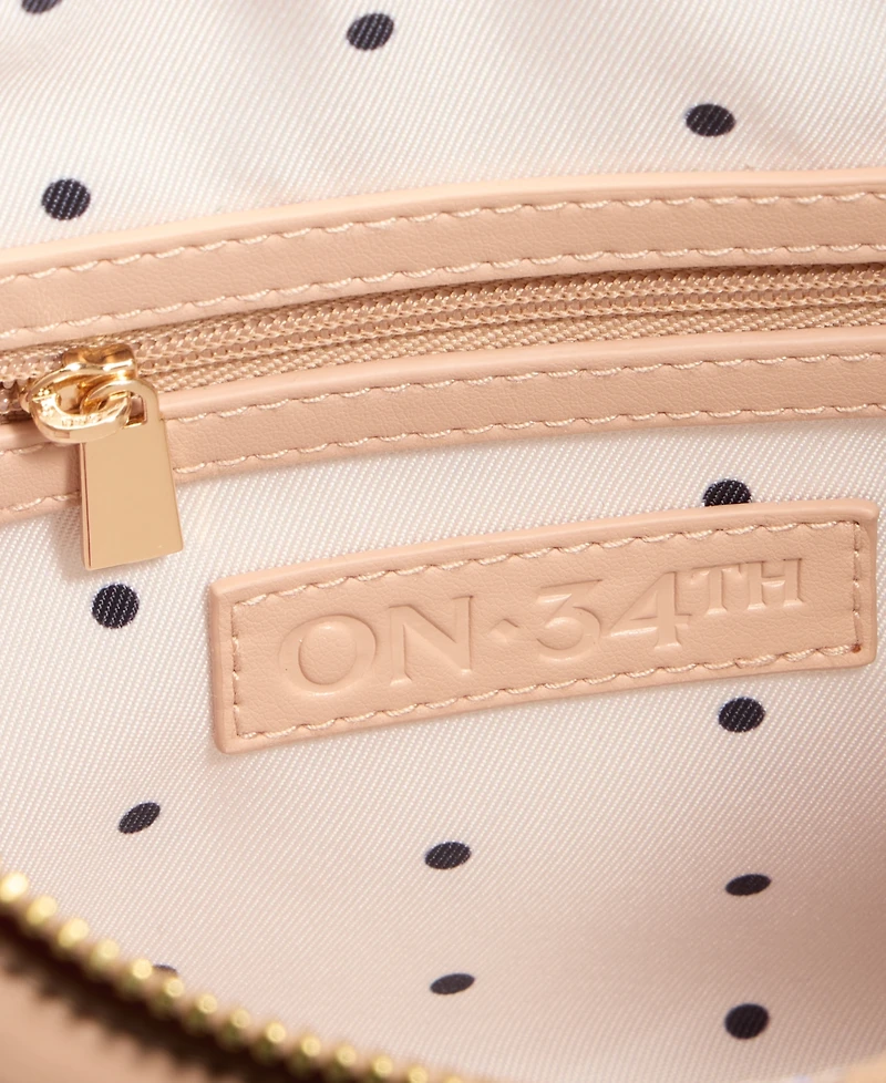 On 34th Woven Crossbody Hobo