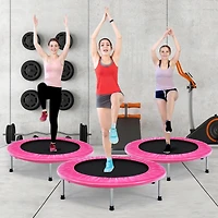 Mini Folding Trampoline Portable Recreational Fitness Rebounder