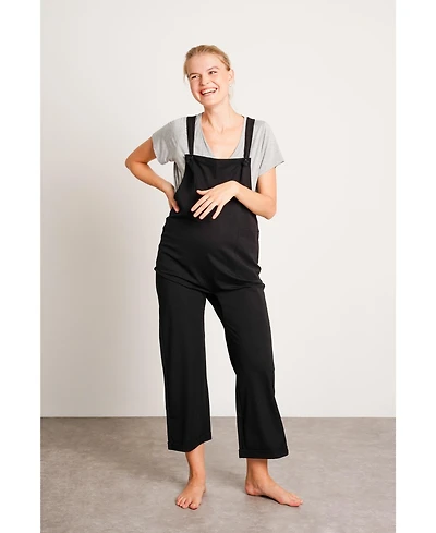 Nom Maternity Imogen Knit Overalls